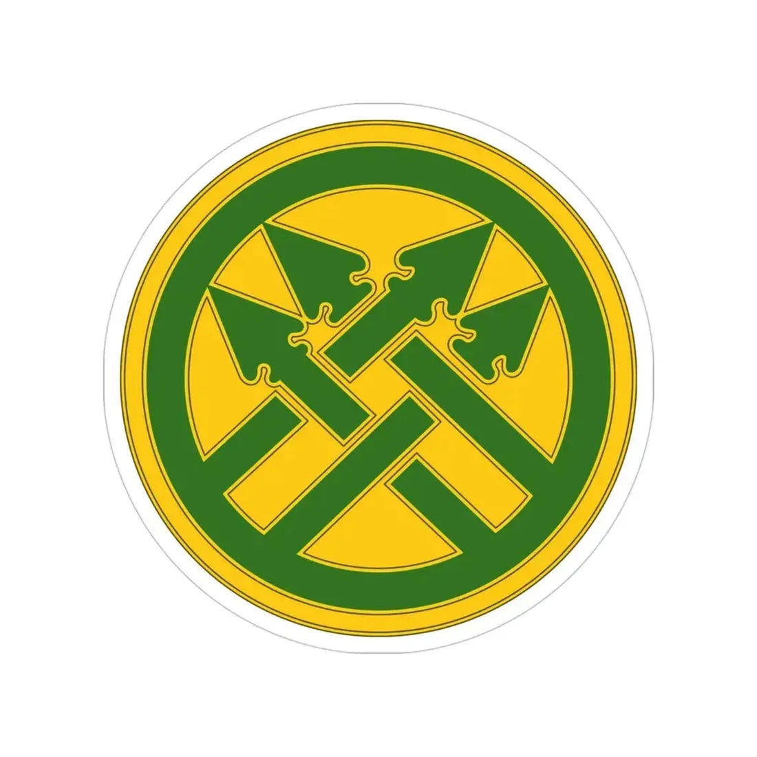 220th Military Police Brigade (U.S. Army) Transparent STICKER Die-Cut Vinyl Decal - The Sticker Space