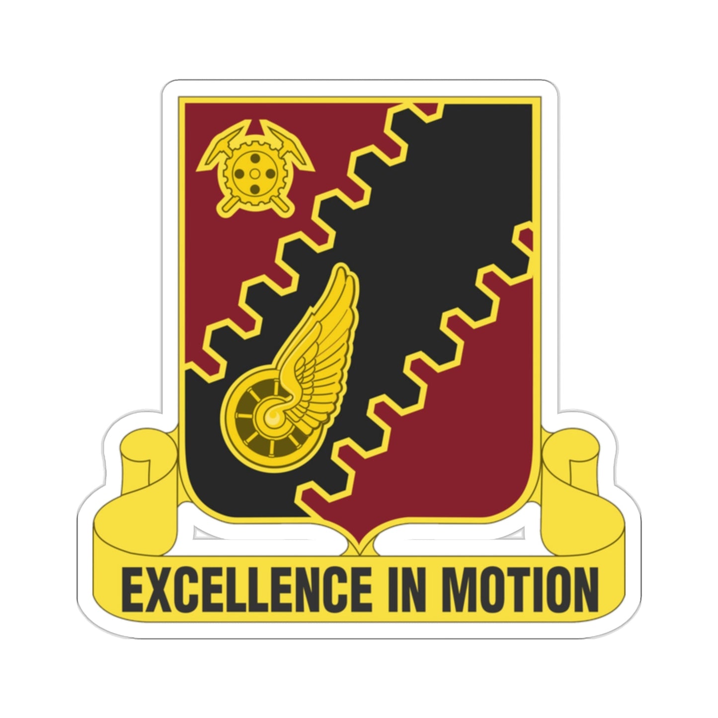 220th Transportation Battalion (U.S. Army) STICKER Vinyl Die-Cut Decal-2 Inch-The Sticker Space