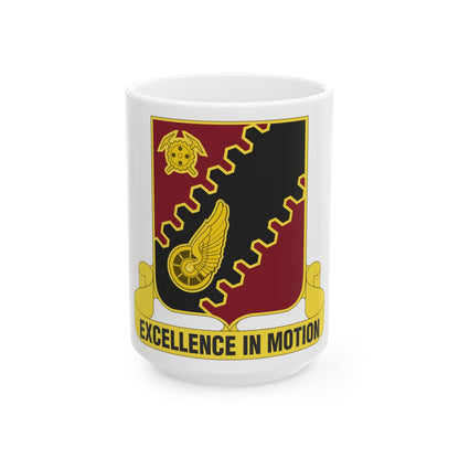 220th Transportation Battalion (U.S. Army) White Coffee Mug-15oz-The Sticker Space