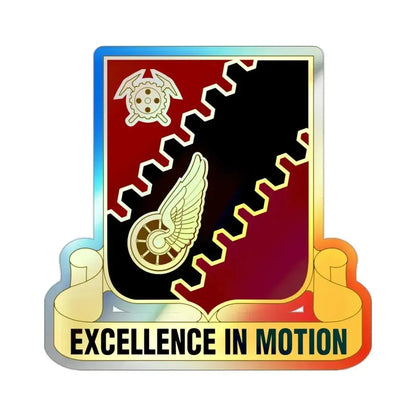 220th Transportation Battalion (U.S. Army) Holographic STICKER Die-Cut Vinyl Decal - The Sticker Space