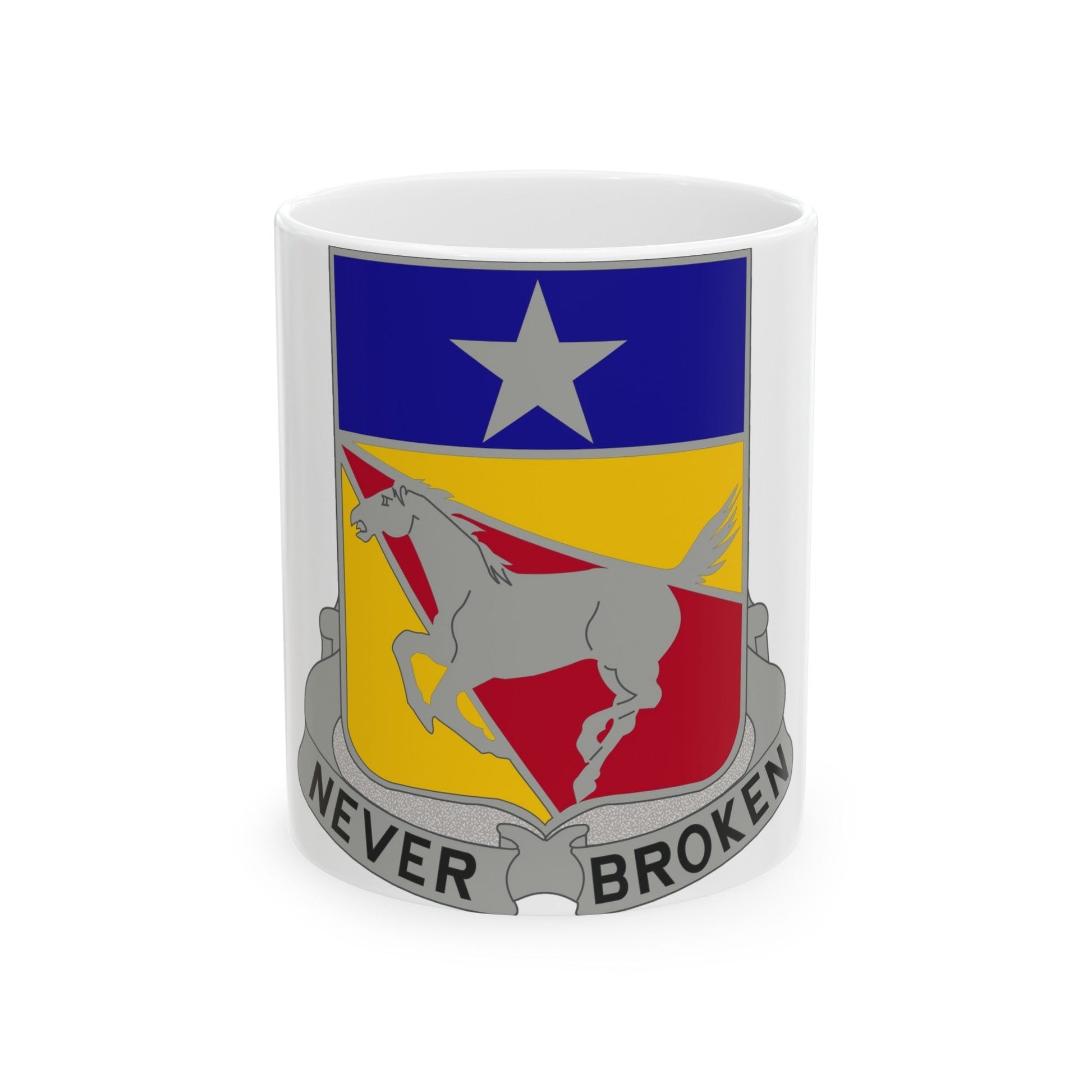 221 Cavalry Regiment (U.S. Army) White Coffee Mug-11oz-The Sticker Space