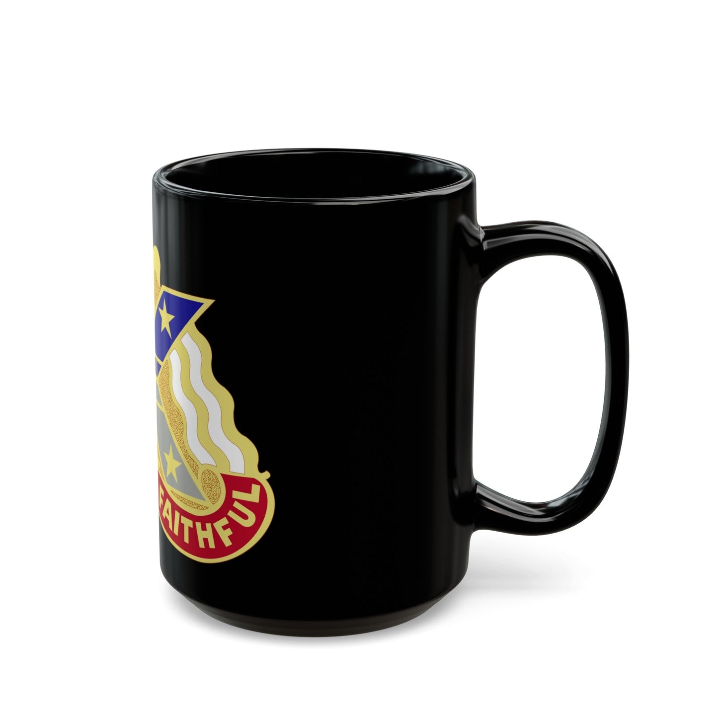 221 Engineer Group (U.S. Army) Black Coffee Mug-The Sticker Space