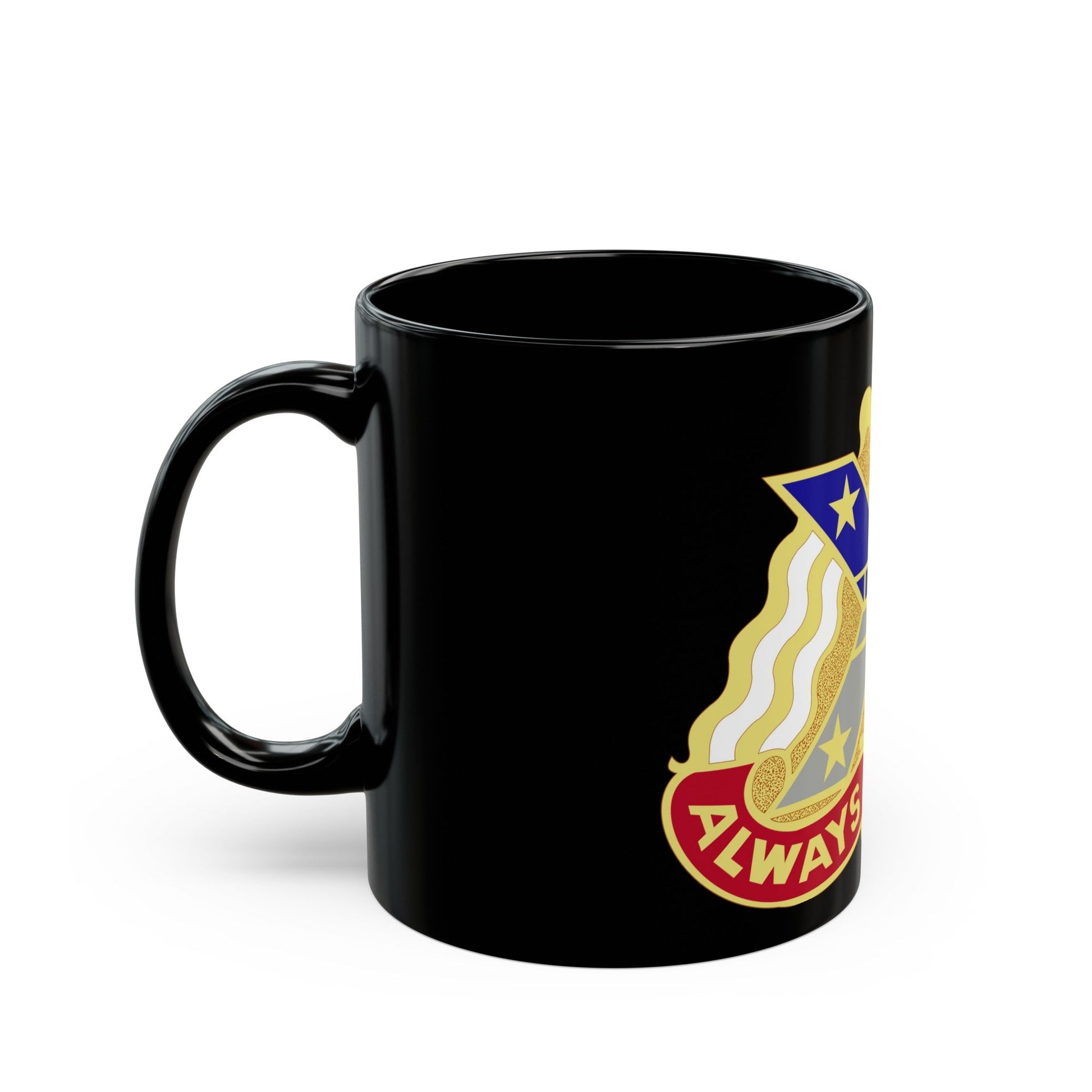 221 Engineer Group (U.S. Army) Black Coffee Mug-The Sticker Space