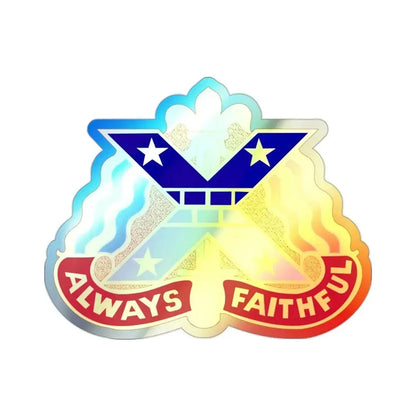 221 Engineer Group (U.S. Army) Holographic STICKER Die-Cut Vinyl Decal - The Sticker Space