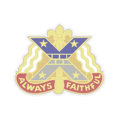 221 Engineer Group (U.S. Army) STICKER Vinyl Kiss-Cut Decal 6 Inch Transparent - The Sticker Space