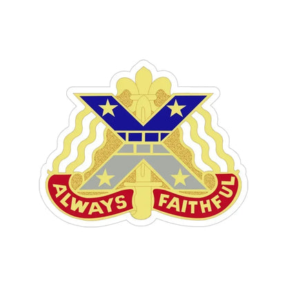 221 Engineer Group (U.S. Army) Transparent STICKER Die-Cut Vinyl Decal 4 Inch - The Sticker Space