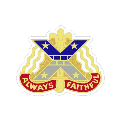 221 Engineer Group (U.S. Army) Transparent STICKER Die-Cut Vinyl Decal 5 Inch - The Sticker Space