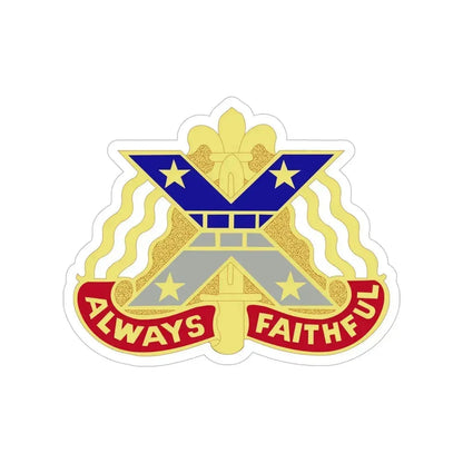 221 Engineer Group (U.S. Army) Transparent STICKER Die-Cut Vinyl Decal 6 Inch - The Sticker Space