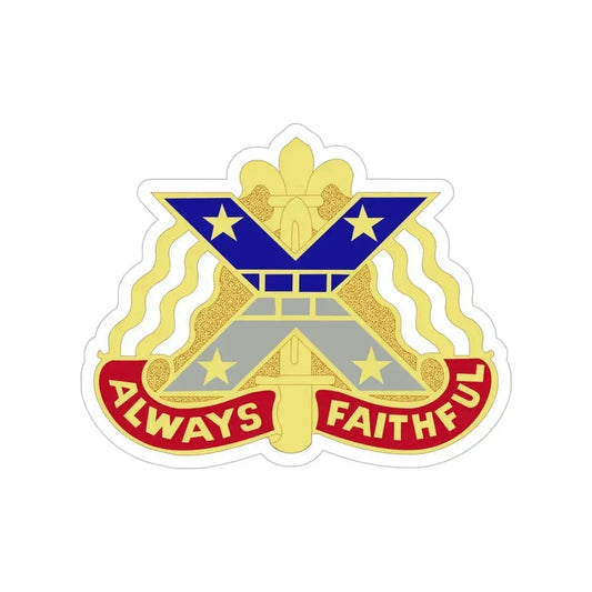 221 Engineer Group (U.S. Army) Transparent STICKER Die-Cut Vinyl Decal 6 Inch - The Sticker Space