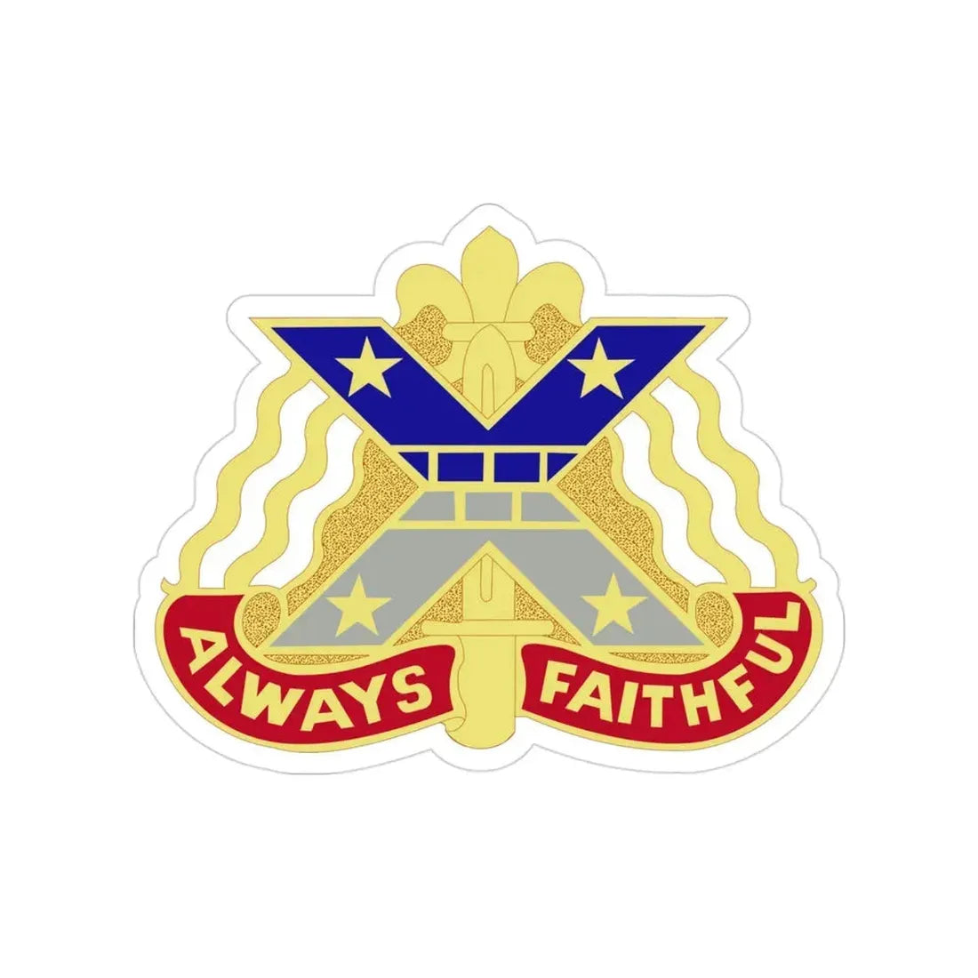 221 Engineer Group (U.S. Army) Transparent STICKER Die-Cut Vinyl Decal - The Sticker Space