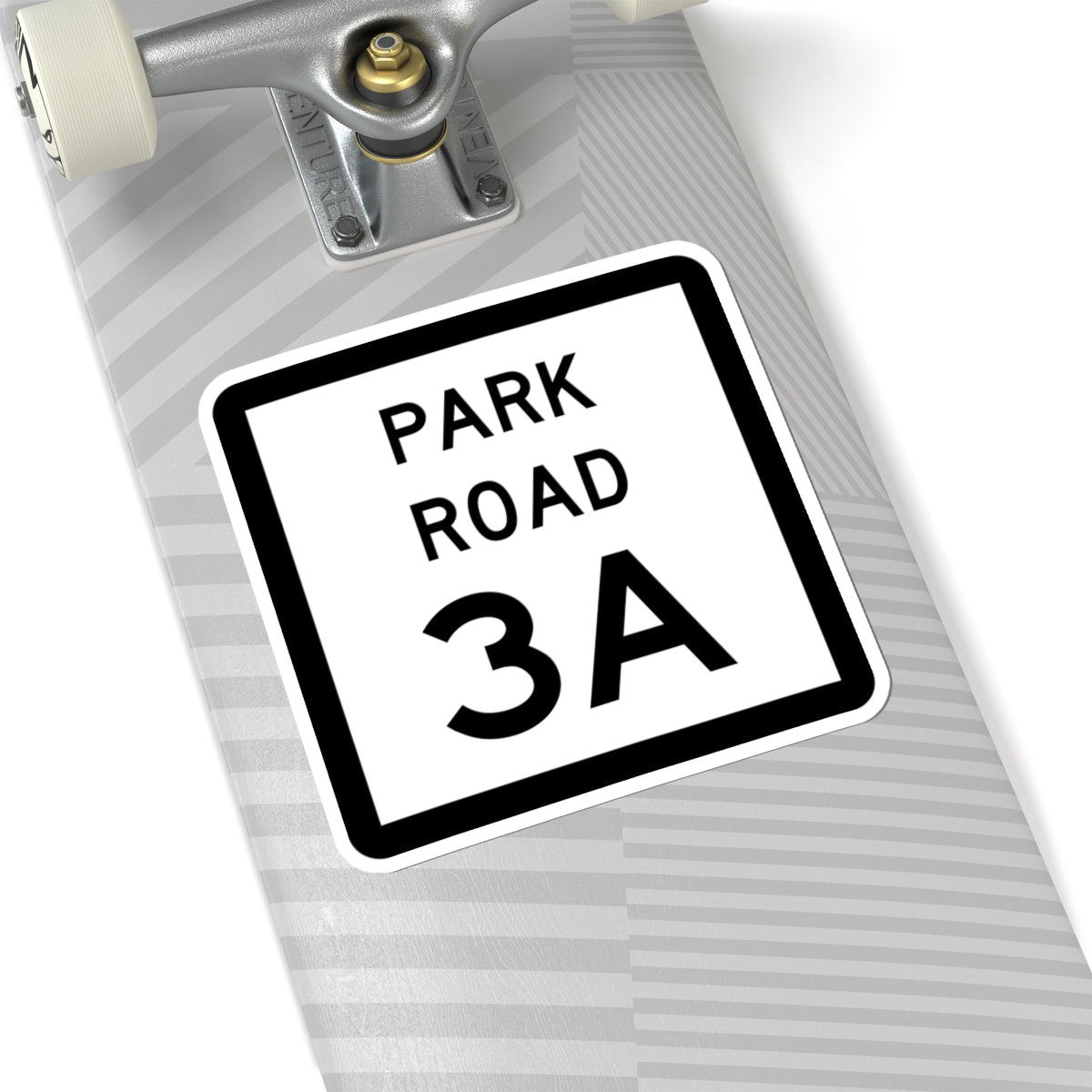 Texas Park Road 3A (Texas) (Road Sign) STICKER Vinyl Kiss-Cut Decal