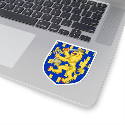 Arms of the Netherlands 1815-1907 (Netherlands) (Coat of Arms) STICKER Vinyl Kiss-Cut Decal