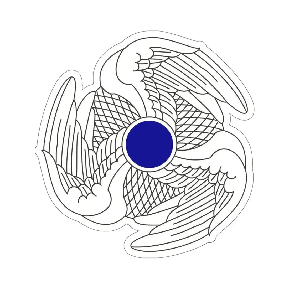 222 Aviation Regiment (U.S. Army) STICKER Vinyl Die-Cut Decal 6 Inch - The Sticker Space