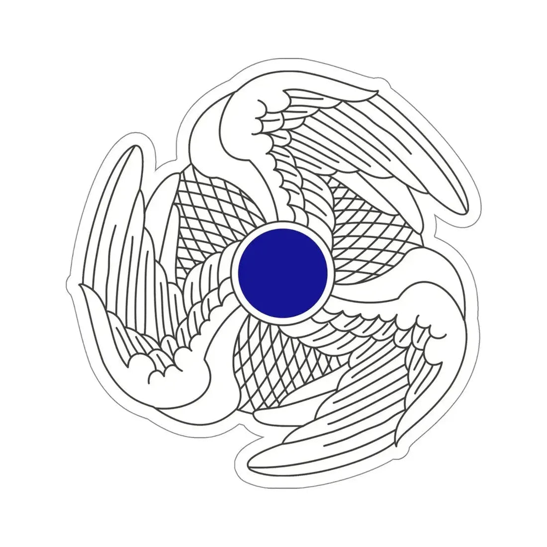 222 Aviation Regiment (U.S. Army) STICKER Vinyl Die-Cut Decal - The Sticker Space