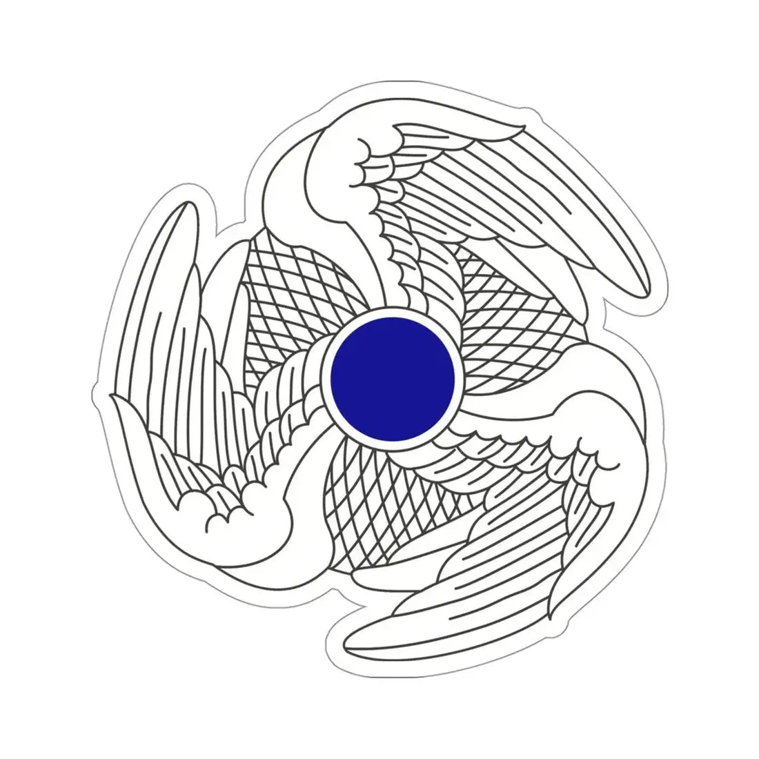 222 Aviation Regiment (U.S. Army) STICKER Vinyl Die-Cut Decal - The Sticker Space