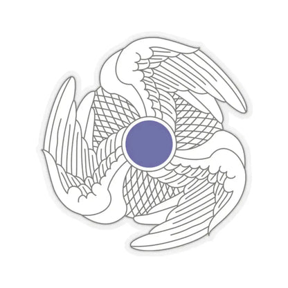 222 Aviation Regiment (U.S. Army) STICKER Vinyl Kiss-Cut Decal 2 Inch Transparent - The Sticker Space