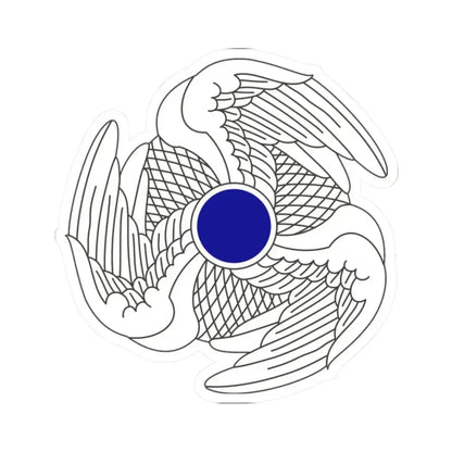 222 Aviation Regiment (U.S. Army) STICKER Vinyl Kiss-Cut Decal 2 Inch White - The Sticker Space