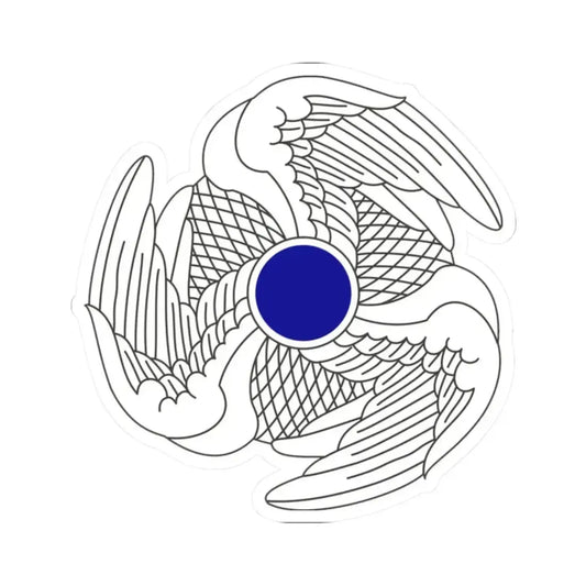 222 Aviation Regiment (U.S. Army) STICKER Vinyl Kiss-Cut Decal 2 Inch White - The Sticker Space