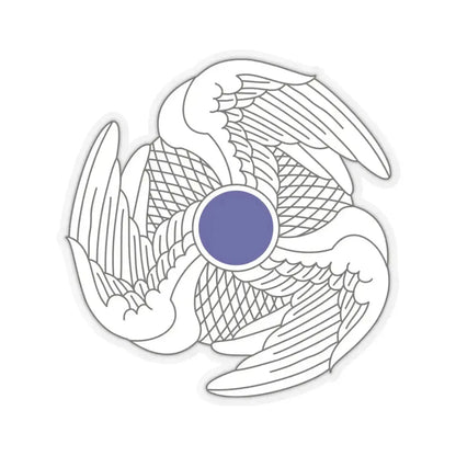 222 Aviation Regiment (U.S. Army) STICKER Vinyl Kiss-Cut Decal 3 Inch Transparent - The Sticker Space