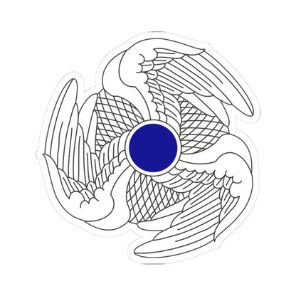 222 Aviation Regiment (U.S. Army) STICKER Vinyl Kiss-Cut Decal 3 Inch White - The Sticker Space