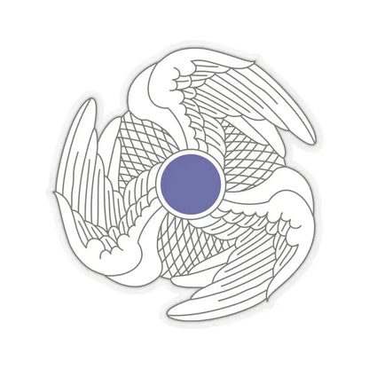 222 Aviation Regiment (U.S. Army) STICKER Vinyl Kiss-Cut Decal 4 Inch Transparent - The Sticker Space