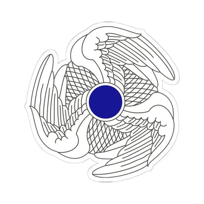 222 Aviation Regiment (U.S. Army) STICKER Vinyl Kiss-Cut Decal 6 Inch White - The Sticker Space