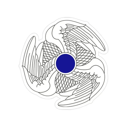 222 Aviation Regiment (U.S. Army) Transparent STICKER Die-Cut Vinyl Decal 2 Inch - The Sticker Space