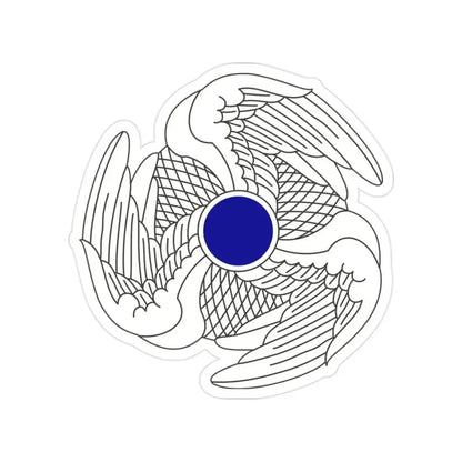 222 Aviation Regiment (U.S. Army) Transparent STICKER Die-Cut Vinyl Decal 2 Inch - The Sticker Space