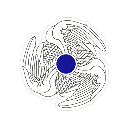 222 Aviation Regiment (U.S. Army) Transparent STICKER Die-Cut Vinyl Decal - The Sticker Space