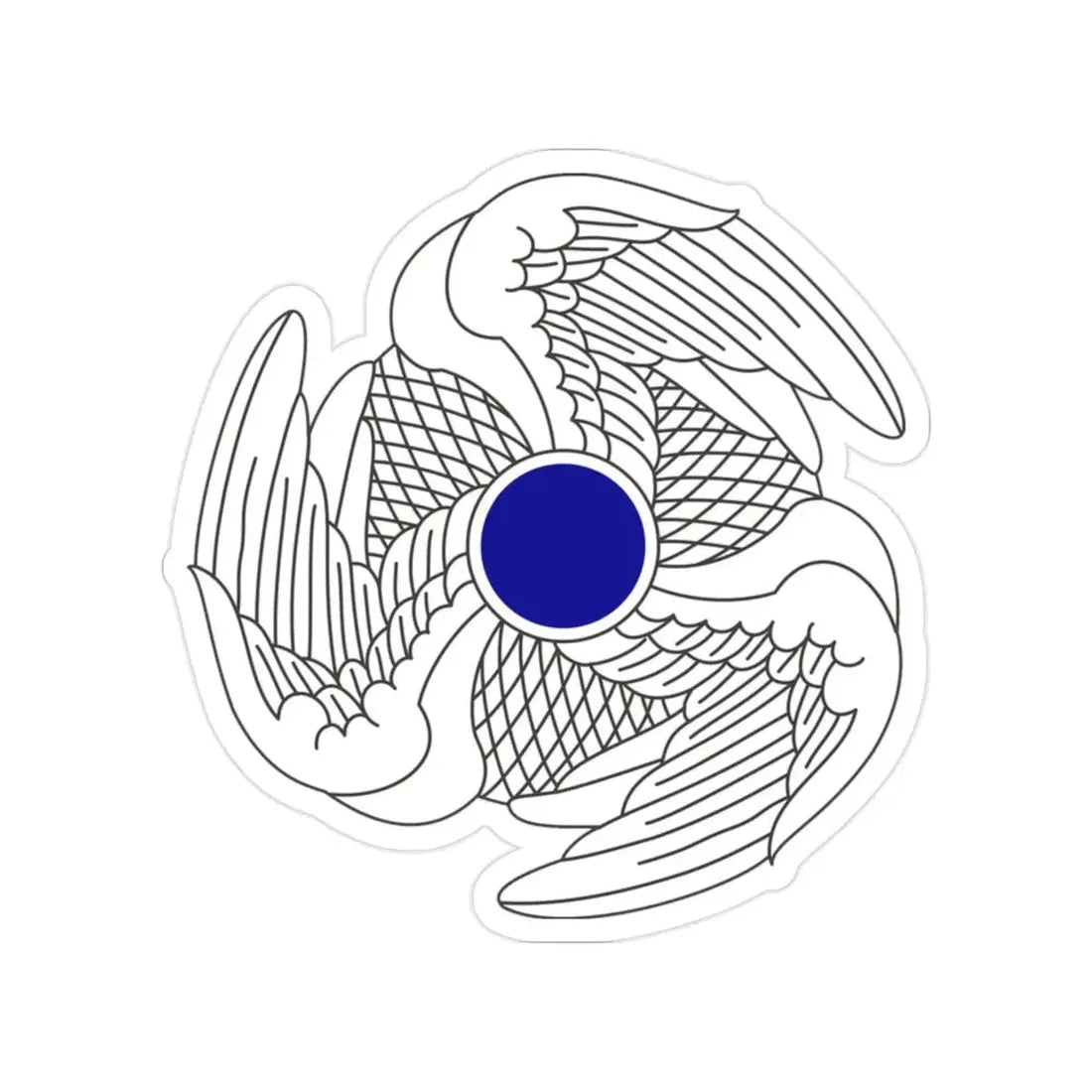 222 Aviation Regiment (U.S. Army) Transparent STICKER Die-Cut Vinyl Decal - The Sticker Space