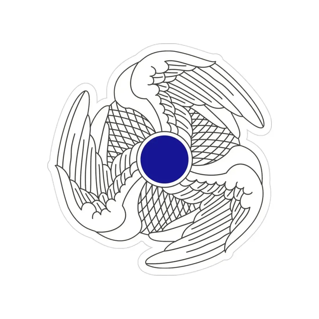 222 Aviation Regiment (U.S. Army) Transparent STICKER Die-Cut Vinyl Decal - The Sticker Space