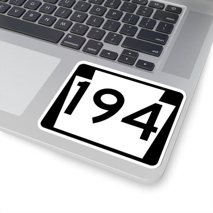 PA-194 (Pennsylvania) (Road Sign) STICKER Vinyl Kiss-Cut Decal