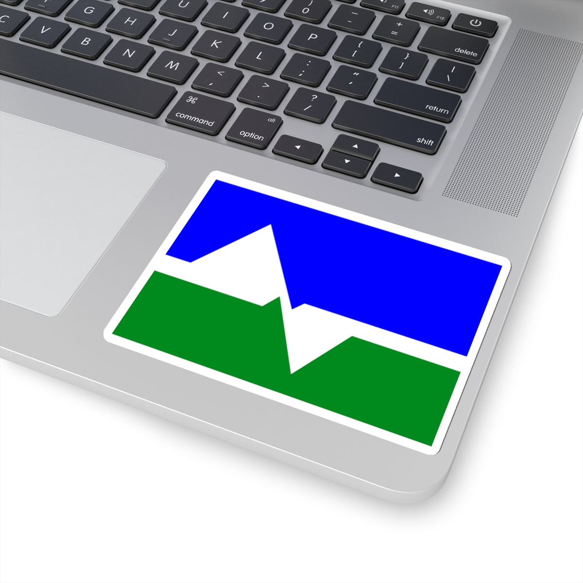 Flag of Loveland, Colorado - STICKER Vinyl Kiss-Cut Decal