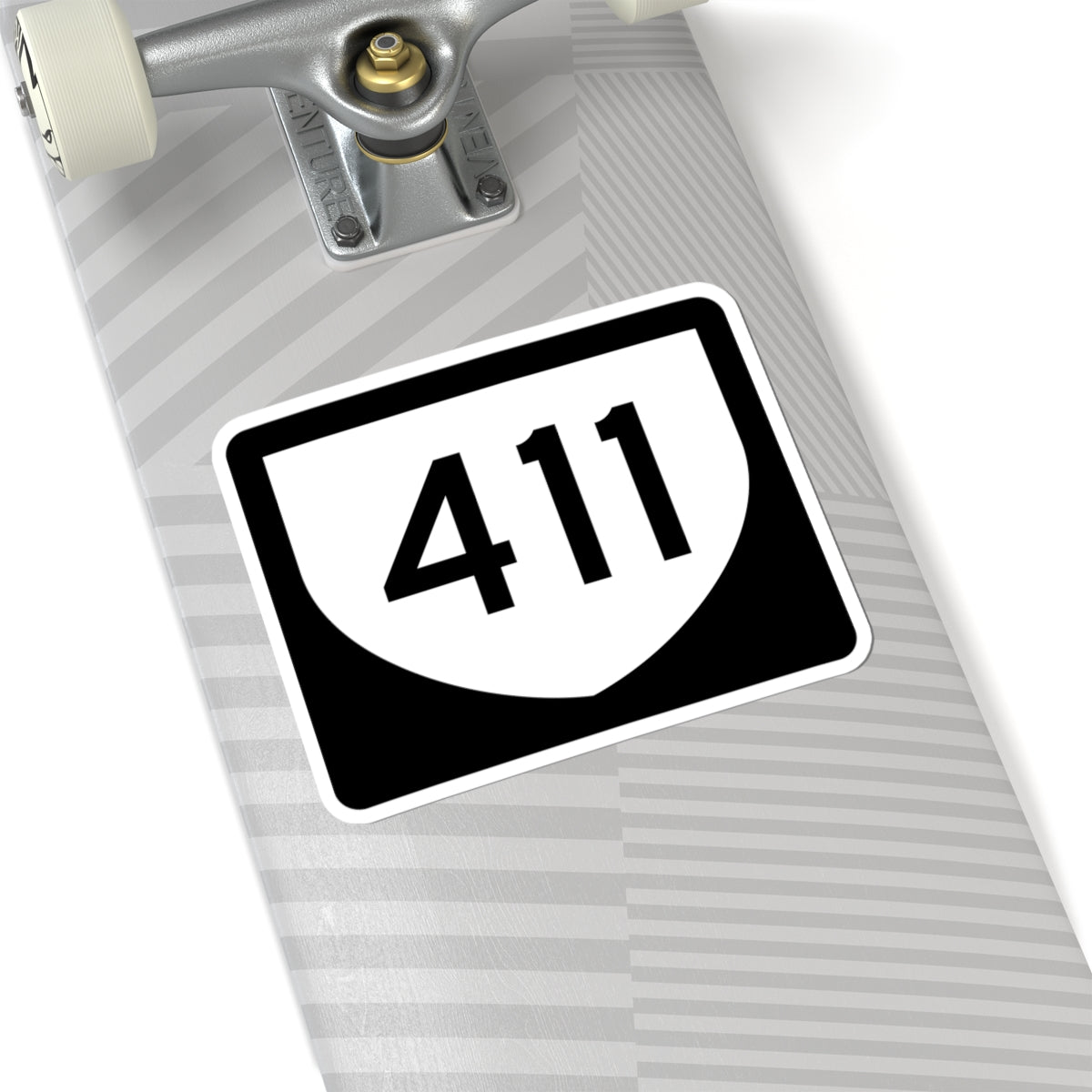 PR urban primary 411 (Puerto Rico) (Road Sign) STICKER Vinyl Kiss-Cut Decal