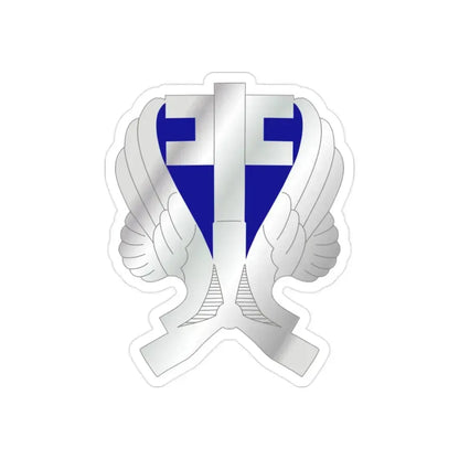 223 Aviation Regiment (U.S. Army) REVERSE PRINT Transparent Die-Cut STICKER - The Sticker Space