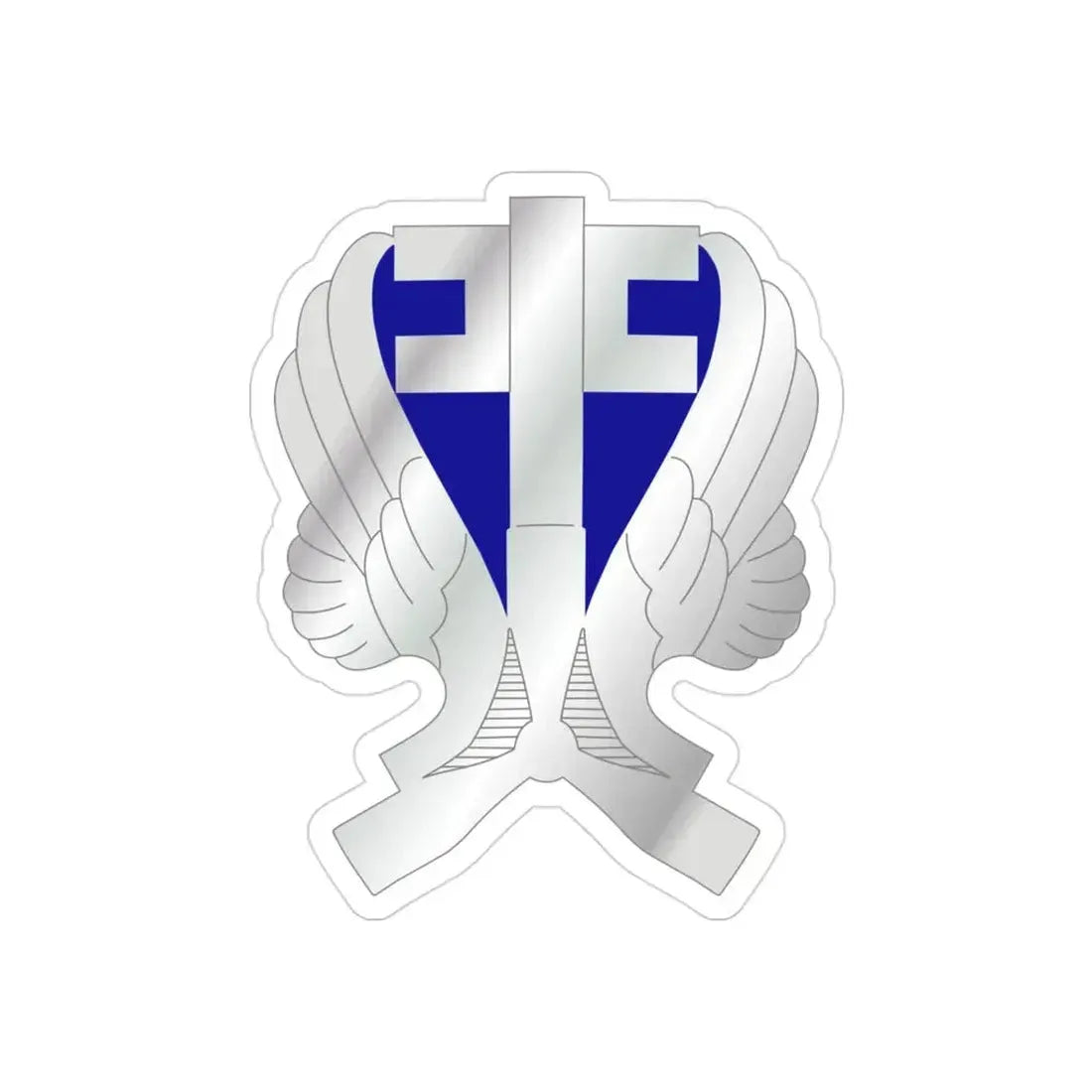 223 Aviation Regiment (U.S. Army) REVERSE PRINT Transparent Die-Cut STICKER - The Sticker Space