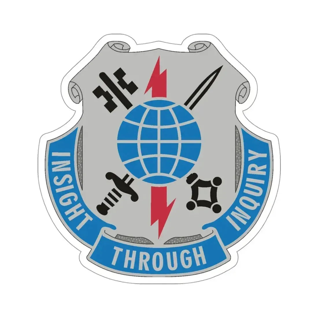 223 Military Intelligence Battalion (U.S. Army) STICKER Vinyl Die-Cut Decal 4 Inch - The Sticker Space