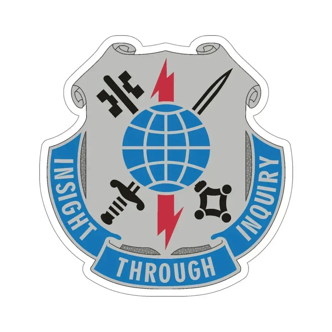 223 Military Intelligence Battalion (U.S. Army) STICKER Vinyl Die-Cut Decal 5 Inch - The Sticker Space