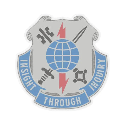 223 Military Intelligence Battalion (U.S. Army) STICKER Vinyl Kiss-Cut Decal 2 Inch Transparent - The Sticker Space