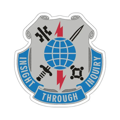 223 Military Intelligence Battalion (U.S. Army) STICKER Vinyl Kiss-Cut Decal 4 Inch White - The Sticker Space
