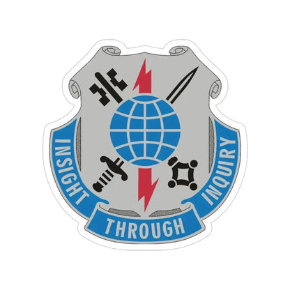 223 Military Intelligence Battalion (U.S. Army) Transparent STICKER Die-Cut Vinyl Decal 4 Inch - The Sticker Space
