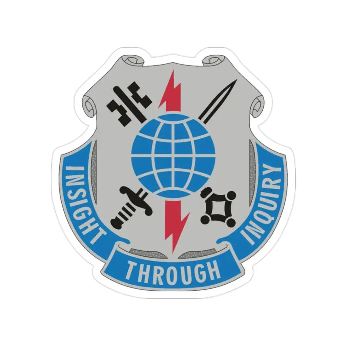 223 Military Intelligence Battalion (U.S. Army) Transparent STICKER Die-Cut Vinyl Decal - The Sticker Space