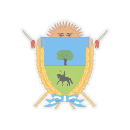 Coat of Arms La Pampa Argentina - STICKER Vinyl Kiss-Cut Decal