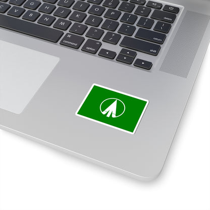 Flag of Nogi Tochigi (Japan) STICKER Vinyl Kiss-Cut Decal