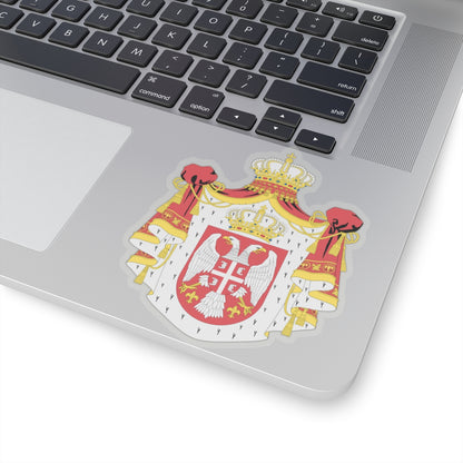 Coat of arms of Serbia (2004-2010) - STICKER Vinyl Kiss-Cut Decal