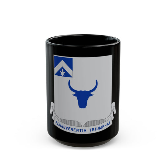 224 Armored Infantry Battalion (U.S. Army) Black Coffee Mug-15oz-The Sticker Space