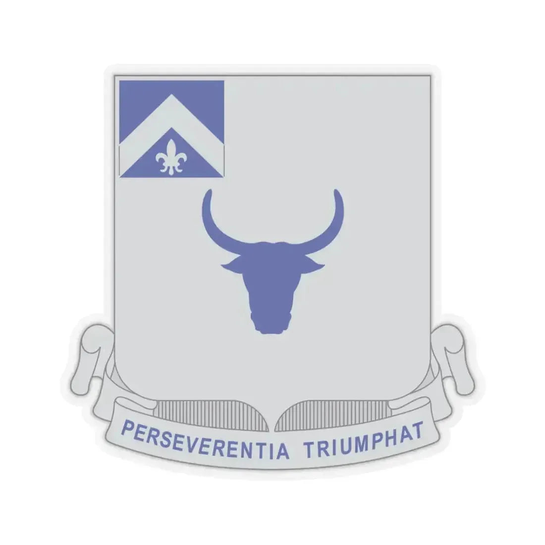 224 Armored Infantry Battalion (U.S. Army) STICKER Vinyl Kiss-Cut Decal 3 Inch Transparent - The Sticker Space