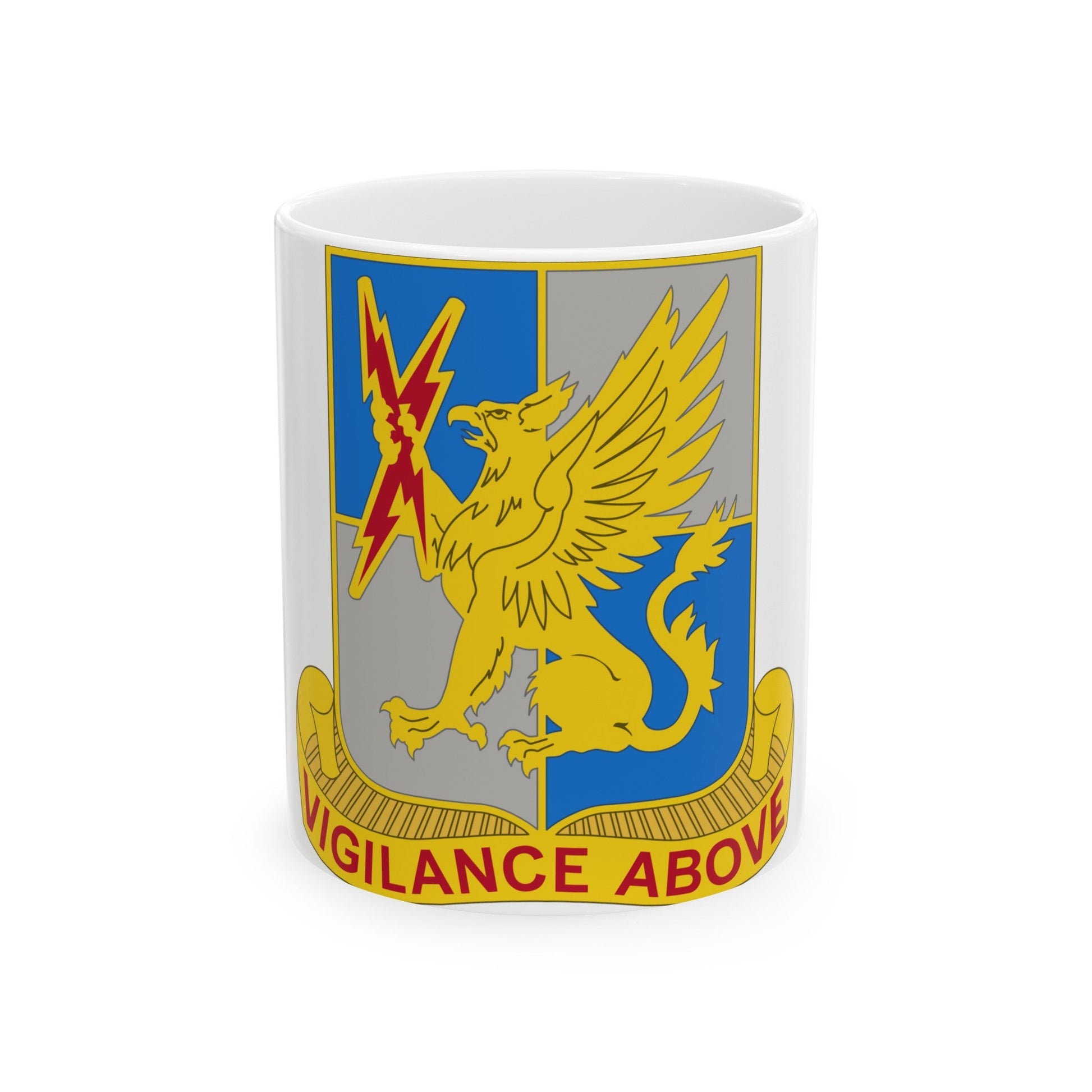 224 Military Intelligence Battalion (U.S. Army) White Coffee Mug-11oz-The Sticker Space