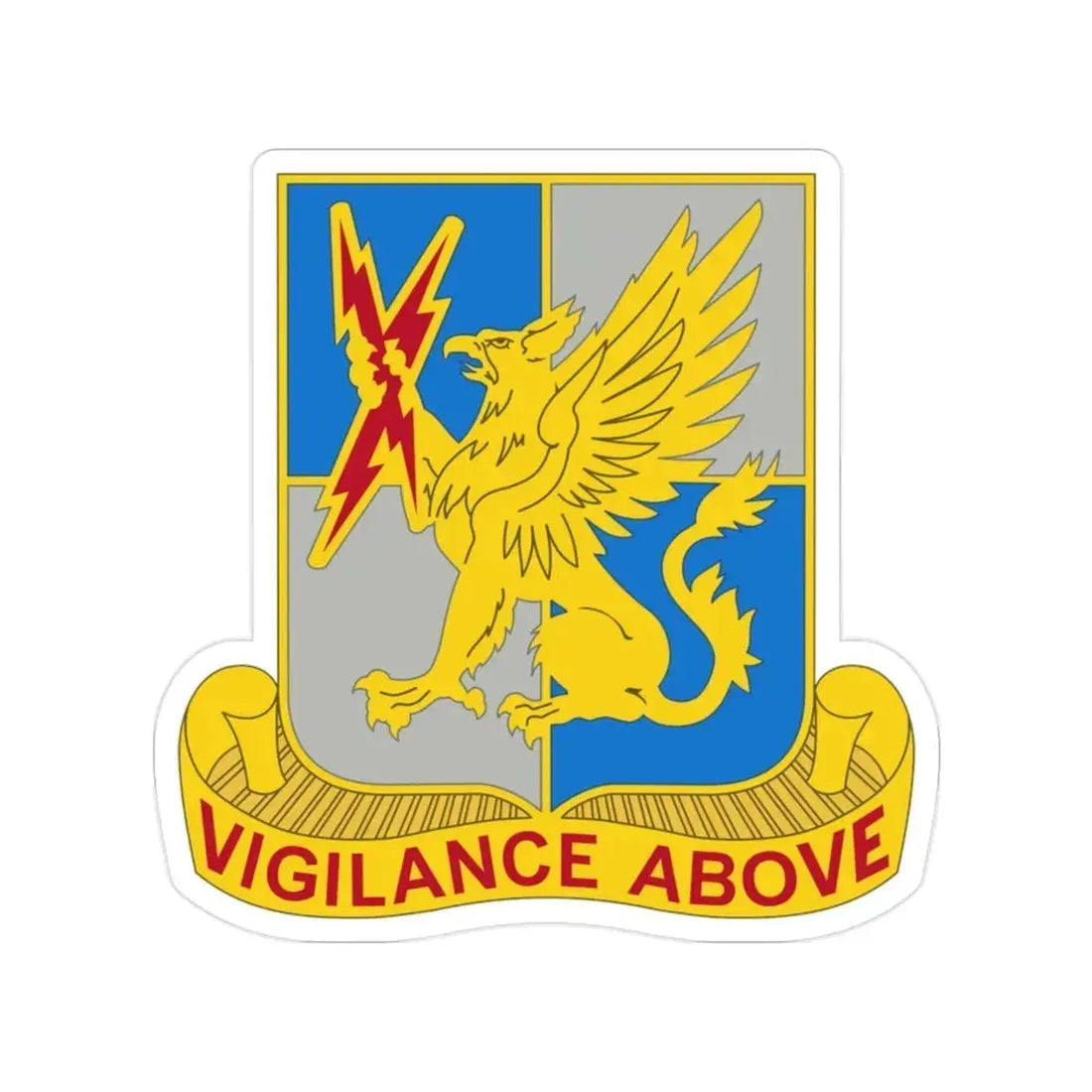 224 Military Intelligence Battalion (U.S. Army) Transparent STICKER Die-Cut Vinyl Decal 2 Inch - The Sticker Space