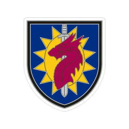 224 Sustainment Brigade 2 (U.S. Army) Transparent STICKER Die-Cut Vinyl Decal 3 Inch - The Sticker Space